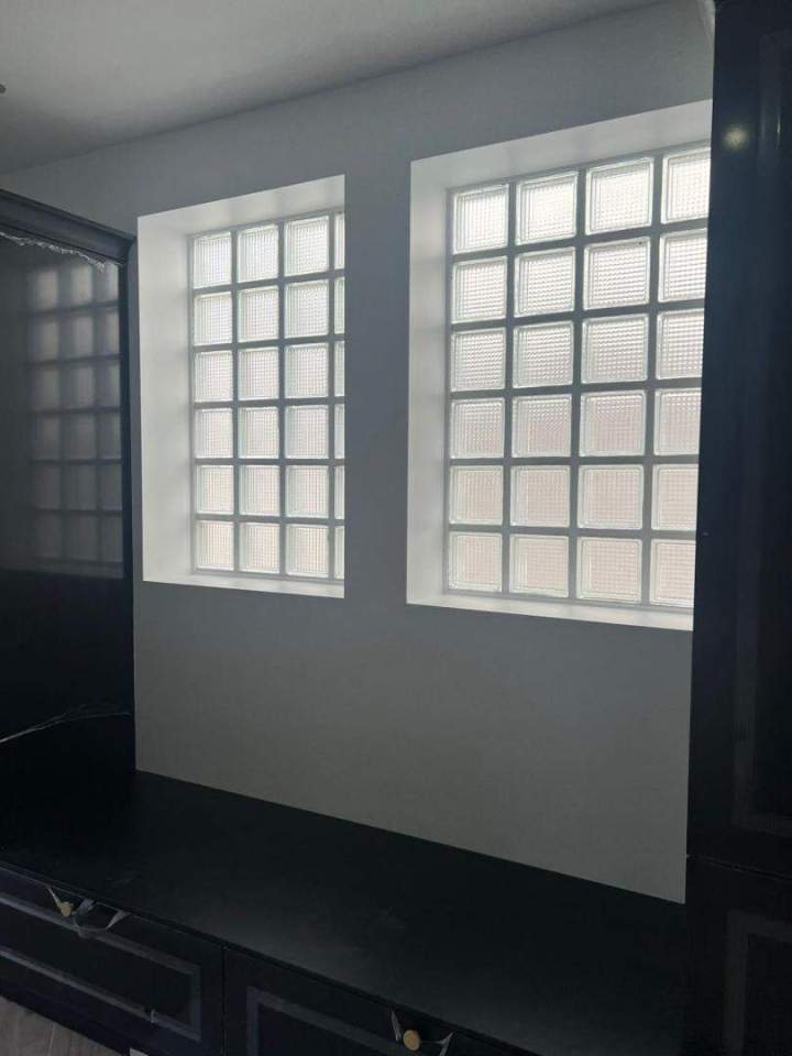 Pose de brique de verre Créteil