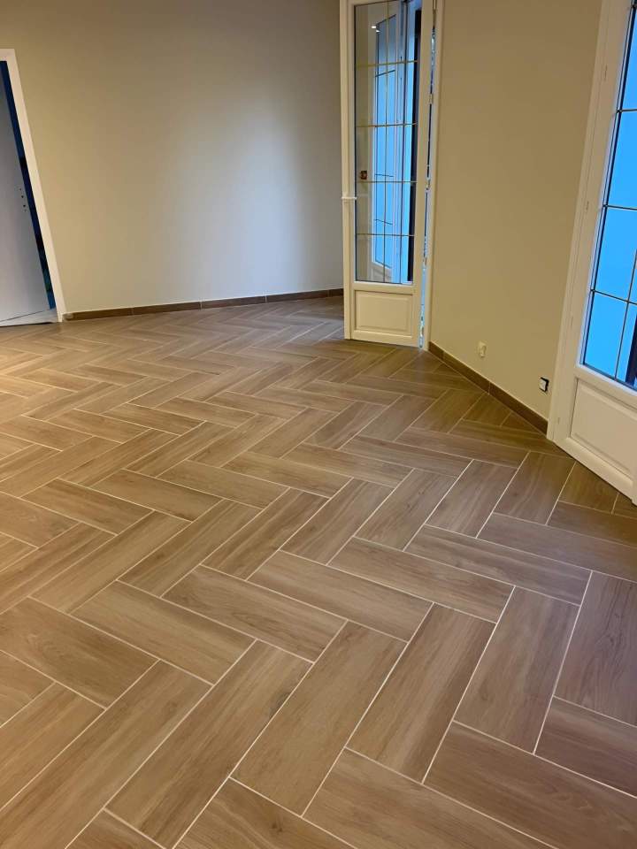 Pose de parquet